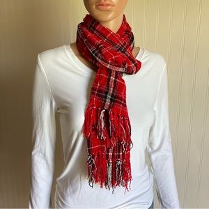 100% Super Soft Rayon Plaid Scarf.